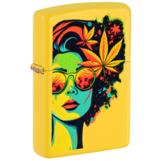 Zippo 46231 Cannabis Woman Design 